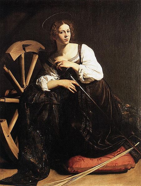  1597 - Santa Caterina di Alessandria, Museo Thyssen-Bornemisza, Madrid